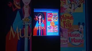 Fanmade Disney Double Feature UK DVD: Mulan (1998)/Crazy Plan