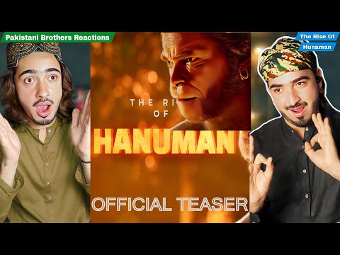 Pakistani Brothers Reaction To | The RISE OF HANUMAN | official Teaser Indian Animated Movie 2025