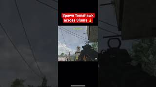 Black Ops Cold War - Spawn Tomahawk across Slums