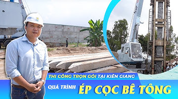 Toàn Bộ Quy Trình Ép Cọc Bê Tông Cho Mẫu Biệt Thự 2 Tầng Do KISATO Thi Công Trọn Gói Tại Kiên Giang