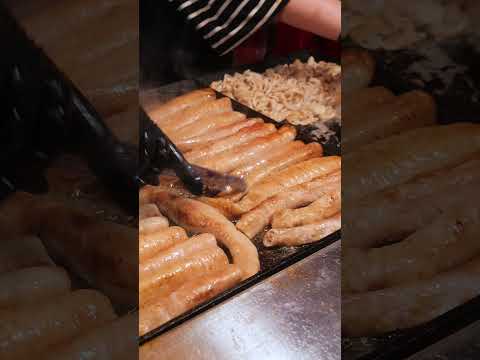 Korean Popular Market Best Menu, Grilled Pork Entrails