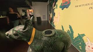 国立故宮博物院の展示その10(神獣再現) 38/43[4K] - YouTube