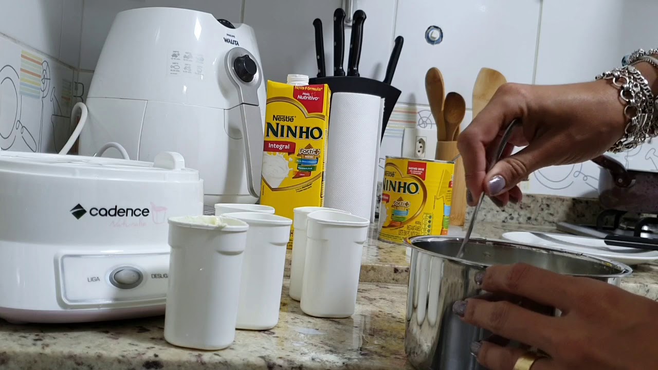 Iogurte Grego Caseiro - Iogurteira Cadence