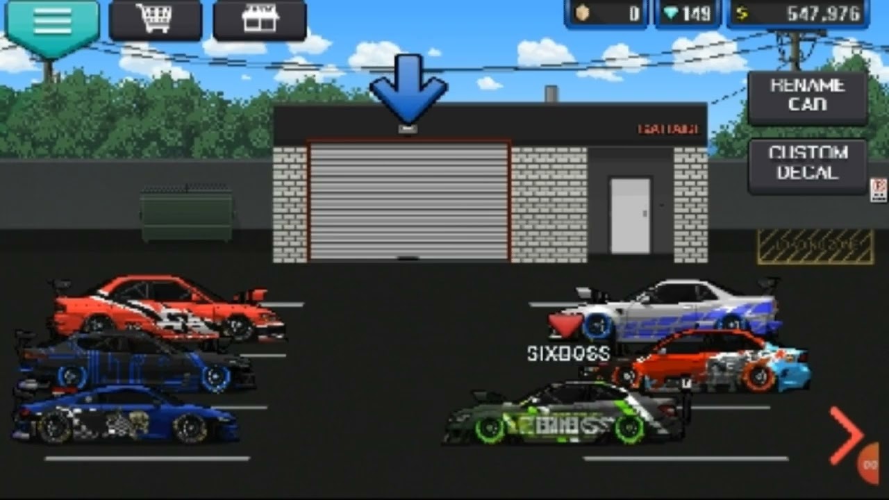 pixel car racer gear glitch YouTube
