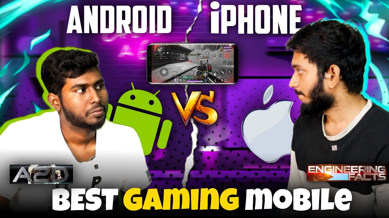 Which phone is BEST for GAMING? iPhone vs Android, ft. @a2dchannel ...