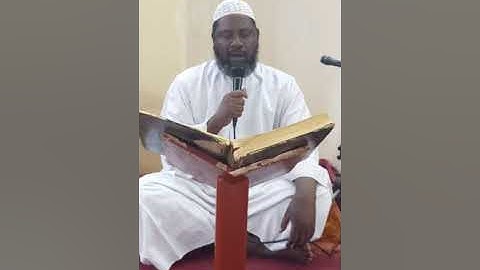 شيخ ادم يوسف عبدالله امام مسجد كوبر السوق سورة البقرة من الاية 26 الي الاية 46