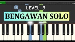 nada piano bengawan solo ciptaan gesang - lagu wajib nasional - tutorial level 3  - Durasi: 2:12. 