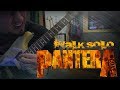 Guitar solo  pantera walk  stratocaster 