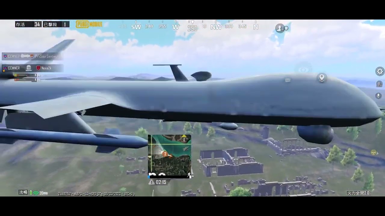 【PUBG Mobile】火力全開2.0Payload Mode 2.0 適當時候真的要沖！什麼時候適當？趁亂的時候！沒人會留意一個不開槍的敵人r