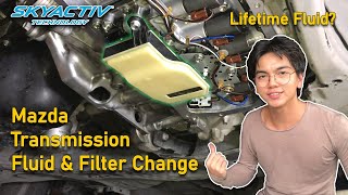 How to Change your Transmission Fluid & Filter  Mazda Skyactiv ATF FZ