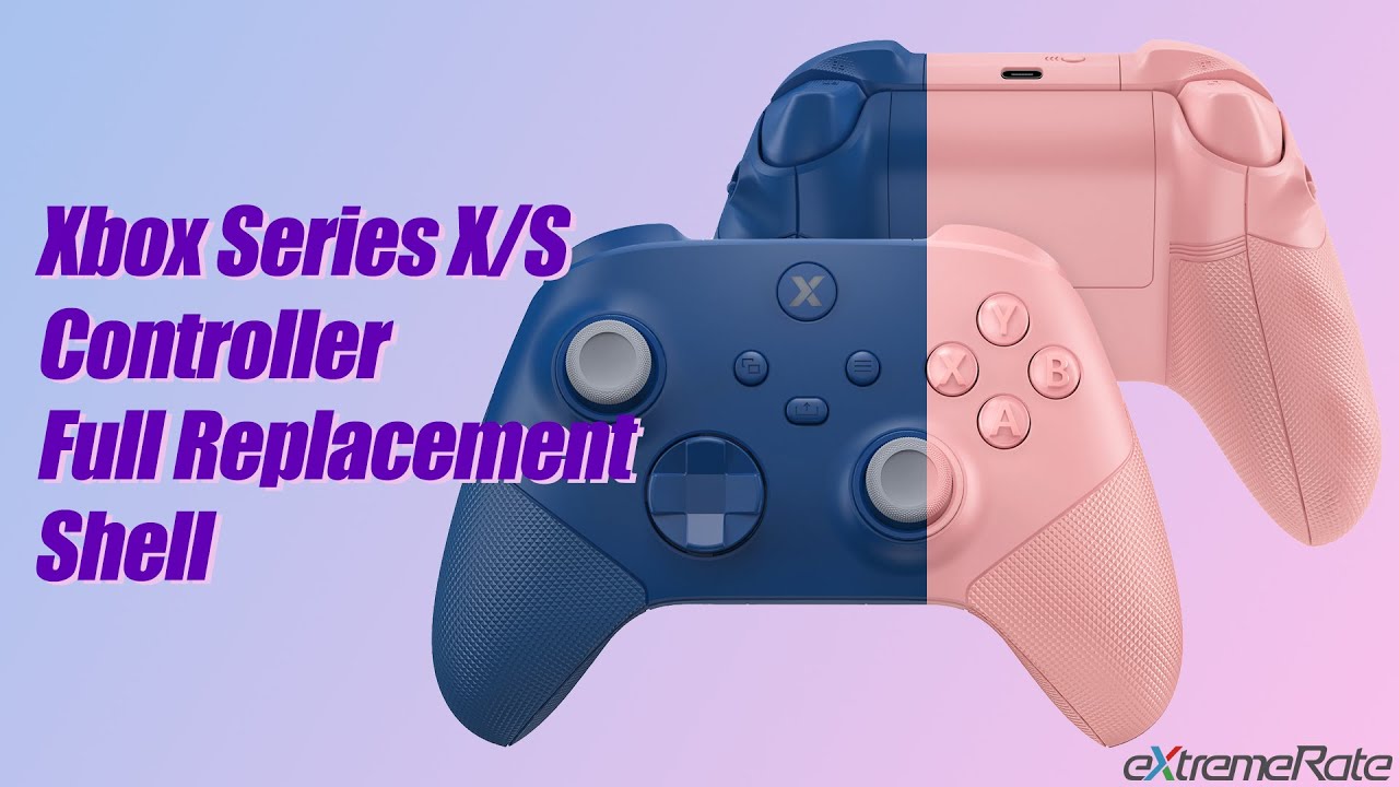 Xbox Series X/S Controller Full Replacement Shell Installation Guide ...