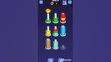 NUT SORT Level 27v#gaming #games #gameplay #shorts #top #usa