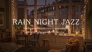 Rain Nights & Exquiste Jazz Indoor Music - Slow Jazz Under Soft Glow - Comfort Jazz Corner for Sleep screenshot 5