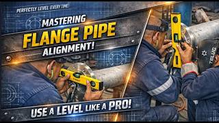 Pipe flanging made easy - Master the 2 hole top method #diy #flanges #construction