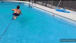 Surfatom powerful paddling trainer (static training with swim cords) www.surfatom.com screenshot 5