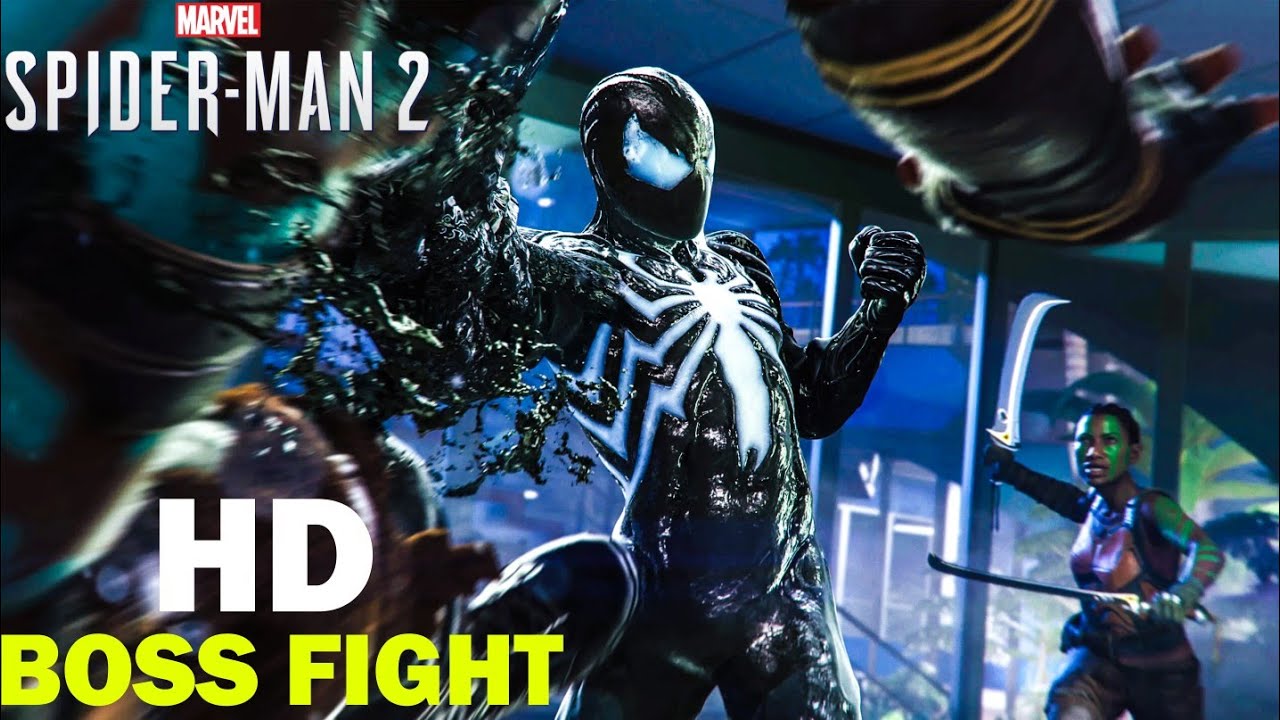 Marvel's Spider Man 2 PS5 Gameplay - Spider Man 2 Boss Fight - YouTube