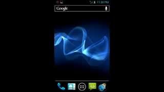 Sony Xperia S Cosmic Flow Live wallpaper for Galaxy SII screenshot 5