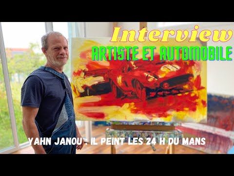 Interview : Yahn Janou, peintre de l'automobile et du Mans