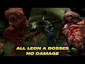 RE 2 Original (PS5 Pro): All Leon A Bosses (No Damage) &amp; Ending