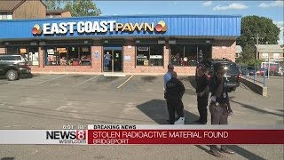 Stolen gauge containing radioactive material recovered at pawn shop