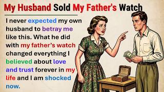 Details My Husband Sold My Father's Watch _ Learn English With Story 🔥 || Graded Reader📚 News
