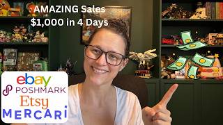 Amazing Wonderful Sales | Cha Ching #122 | What Sold on eBay, Etsy & Poshmark | Part Time Reseller