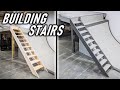 Building a Simple Staircase for the Garage Loft