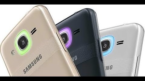 Samsung Galaxy J2 2016 | How to use Smart Glow and Smart Notification