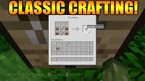 ★Minecraft Xbox 360 + PS3: TU25 Update How To Enable NEW Classic Crafting Tutorial + Changes★