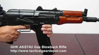GHK AKS74U Gas Blowback Rifle C