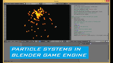 Particle Systems In Blender Game Engine