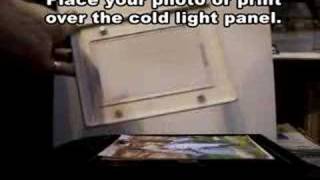 Howto use Backlit Photo Frame (corded)