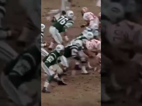 49ers vs Jets 1971 Namath vs Brody 6 #49erfaithful #49ersfan #nyjets