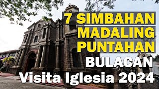 7 SIMBAHANG MADALING PUNTAHAN | Bulacan Visita Iglesia 2024 | Motovlog | GoPro12 | Honda Click 125i