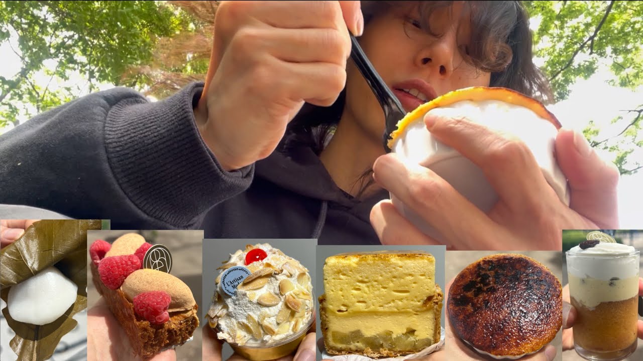 I'll eat kashiwa mochi and various other delicious cakes and