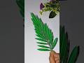 🌿 Easy Paper Craft Leaves | DIY Leaf Art