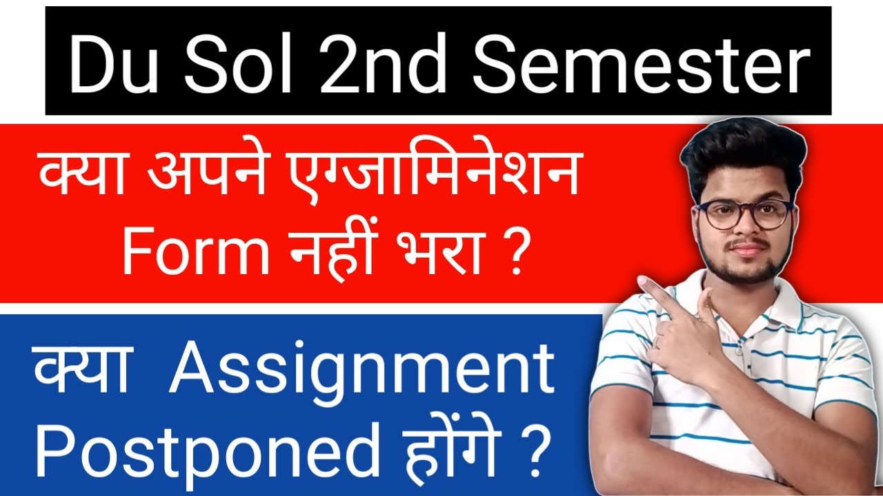 Sol 2nd Sem Assignment *Update* 2021 | Du Sol 2nd slSemester Assignment Update 2021