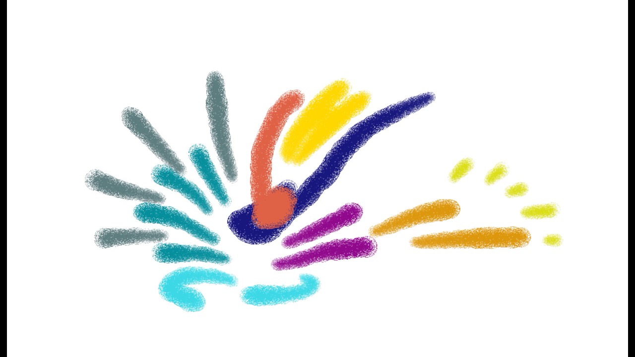 abstract animation paint stroke animation