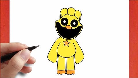 How to DRAW KICKIN CHICKEN | Smiling Critters | POPPY PLAYTIME CHAPTER III