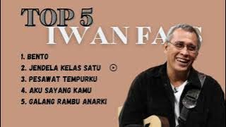 TOP 5 LAGU IWAN FALS  ||  KUMPULAN LAGU TERBAIK IWAN FALS TANPA IKLAN