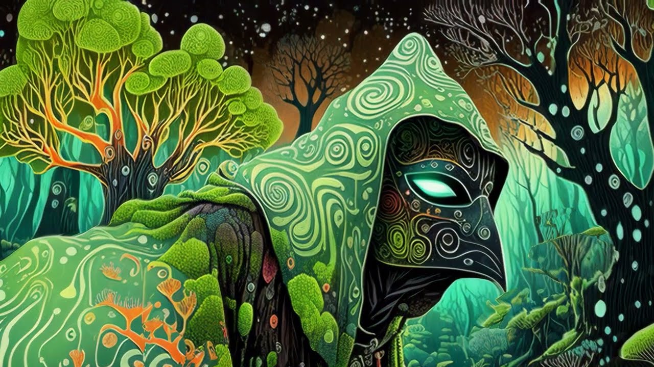 [4K UHD] Beneath the Shell | Trippy Visuals for a LSD and Shroom Trips