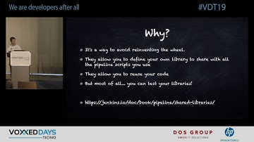 [VDT19] TDD for jenkins pipelines by Mauro Ferratello