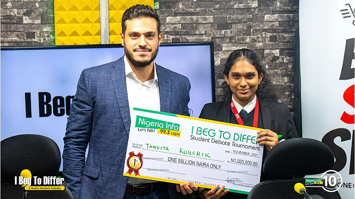 IBTD: Tanvita Koushik Wins the 'I Beg To Differ' Debate Tournament