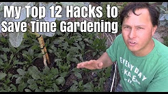 My Top 12 Hacks to Save Time Vegetable Gardening