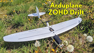ZOHD Drift // Arduplane // Bit windy...