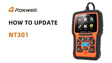 How to Update the Foxwell NT301?