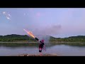 Homemade megaman roman candle launcher