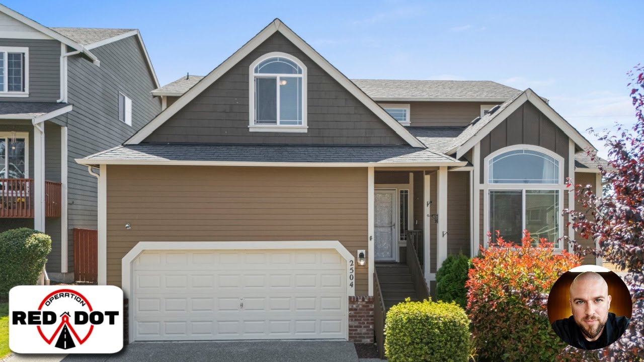 Spacious Corner Lot Home Near JBLM | 4 Bed + Bonus Room | Gourmet Kitchen & A/C!