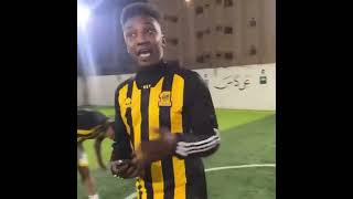 ابو نوران يرد على علاء سعيد : من زمان الطقم لايق عليا كأني اول مره البسو ! 😅😅#الاتحاد