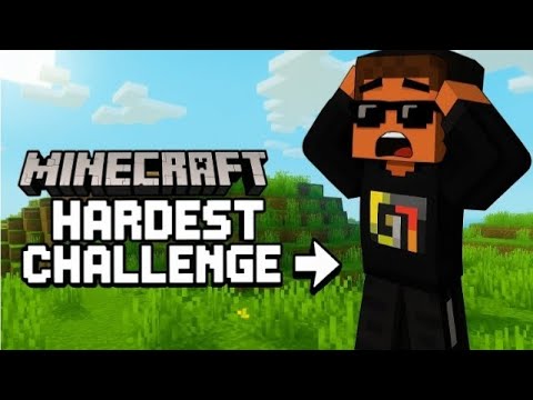 I Tried Minecraft Hardest Challenge 🤯 given by my friend - YouTube